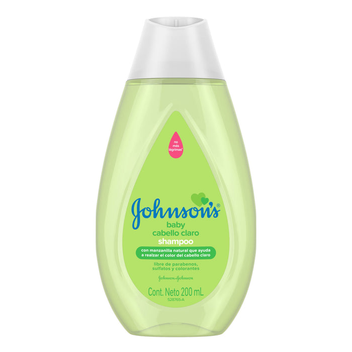 Shampoo Para Bebé Johnson Cabello Claro X 200Ml