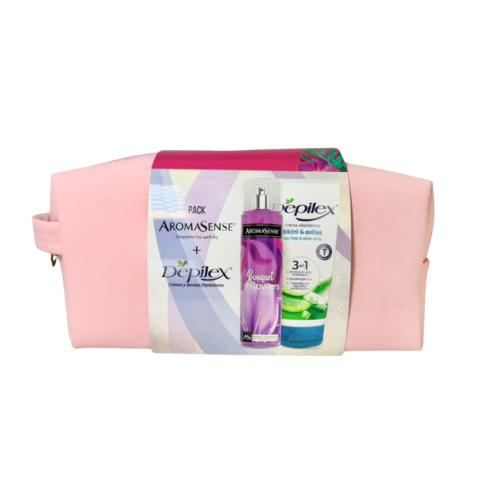 Pack Aromasense Bouquet Flowers+Crema Depilex Bikini /Axilas
