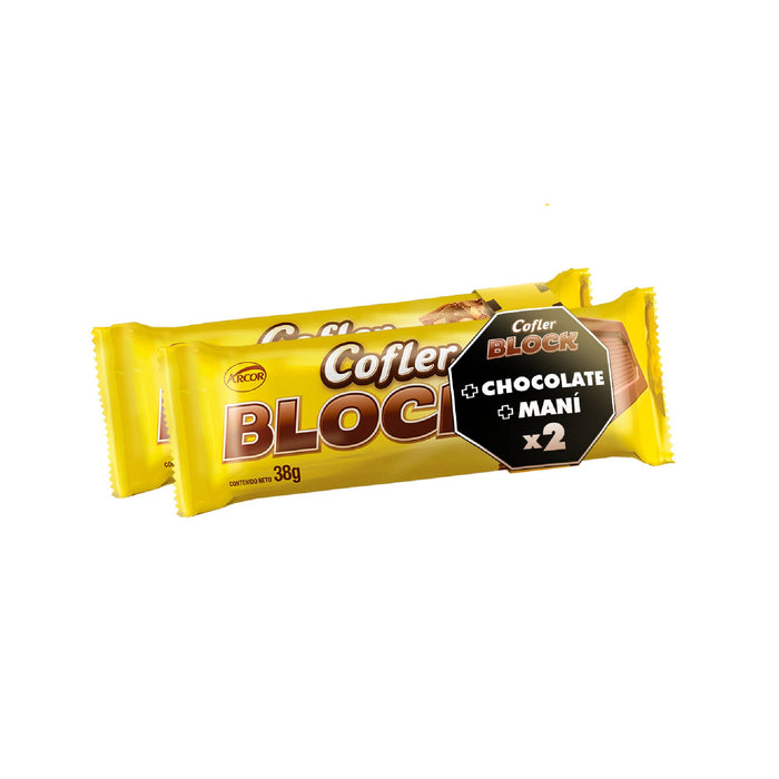 Chocolate Con Mani Pack Cofler Block