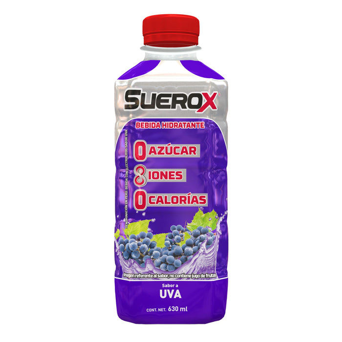 Bebida Hidratante Suerox Sabor Uva X 630Ml