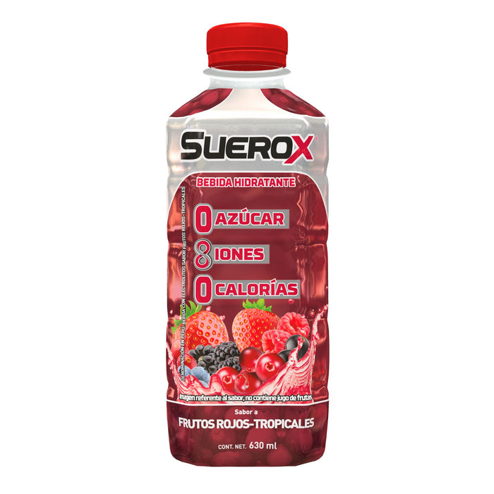 Bebida Hidratante Suerox Sabor Frutos Rojos X 630Ml