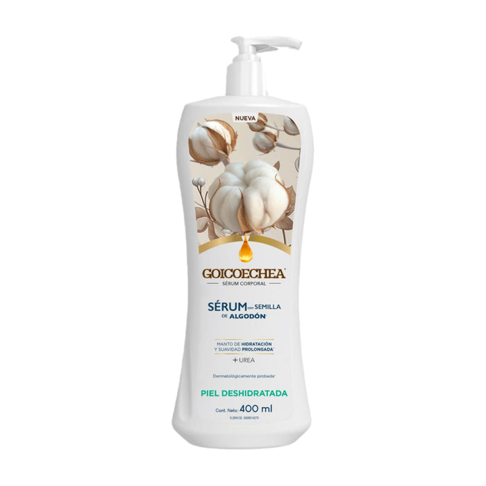 Serum Corporal Goicochea Algodón Piel Deshidratada X 400Ml