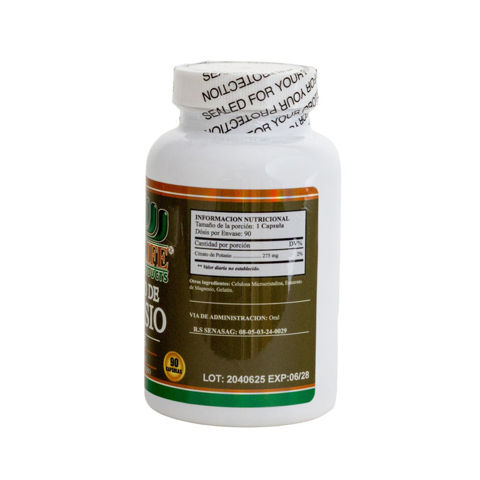 Citrato De Potasio 275 Mg Xtralife X 90 Cápsulas