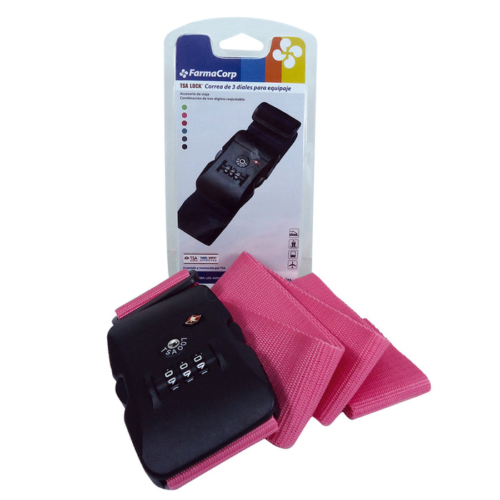 Correa De 3 Diales Para Equipaje 810705 Surtido