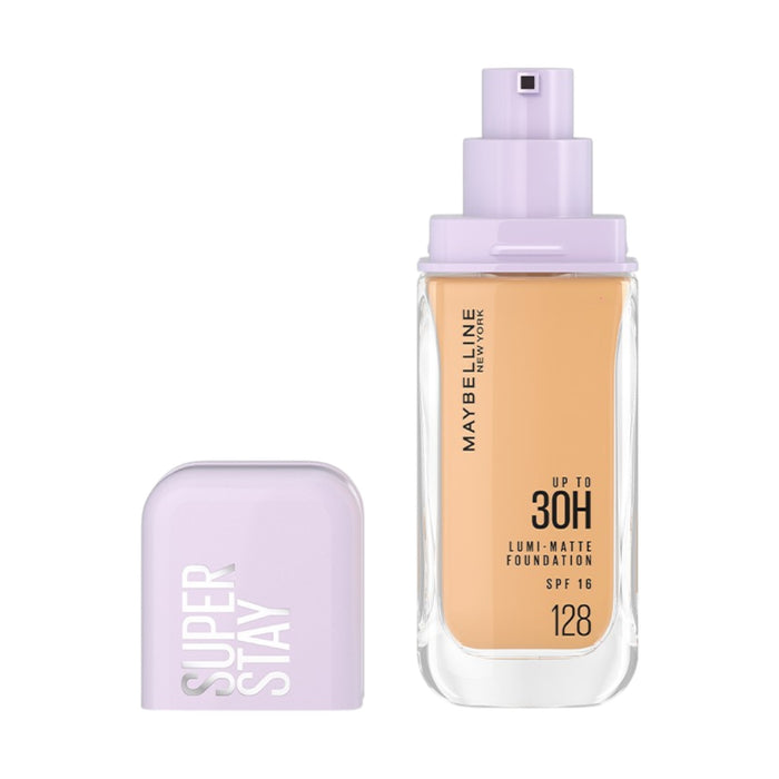 Base Maybelline Super Stay Up To 30H Lumi-Matte Nro. 128 Found