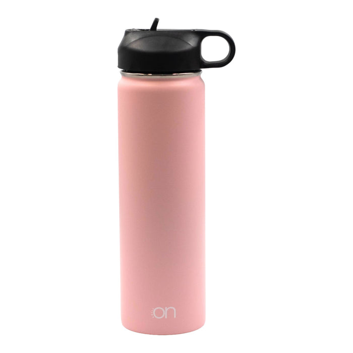 Chill-On Termo 650Ml Tapa Bombilla Ba Rosado Past