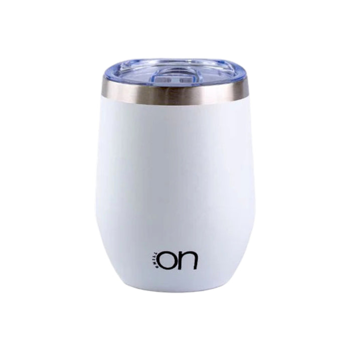 Vaso Chill On Tapa Acrilica Presion 1 Blanco X 350Ml
