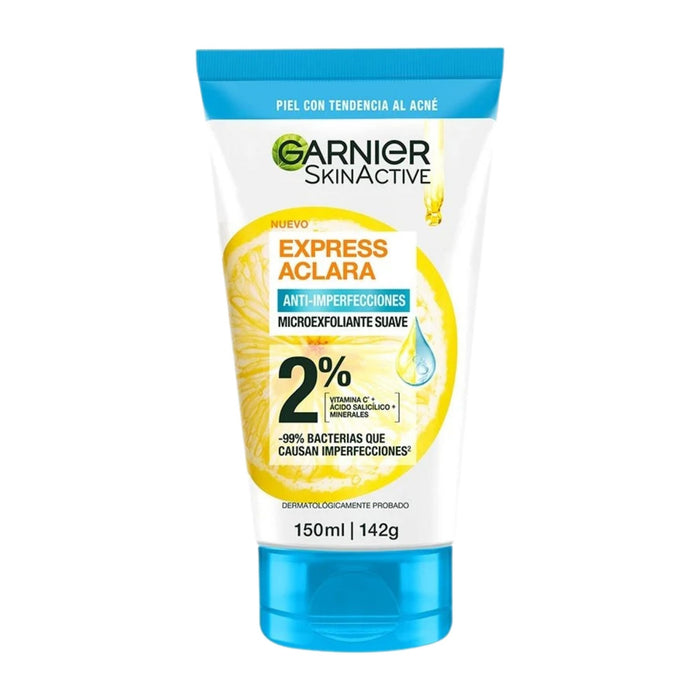 Pack Garnier Anti Imperfecciones Serum + Exfoliante + Mascarilla