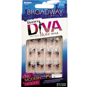 Uñas Postizas Broadway Fashion Diva Color Dreamy
