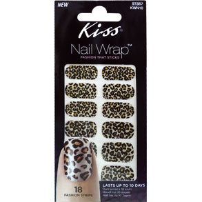 Stickers Para Uñas Kiss Nail Wrap Sexy Café