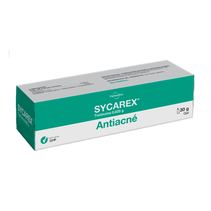 Sycarex 0.025G Tretinoina Gel X 30G