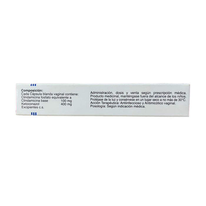 Colposan Vaginales Clindamicina/Ketoconazol X Capsula Blanda