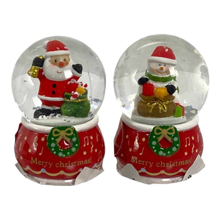 Bola De Agua Santini Navidad 4.5 X 4.5 X 7Cm
