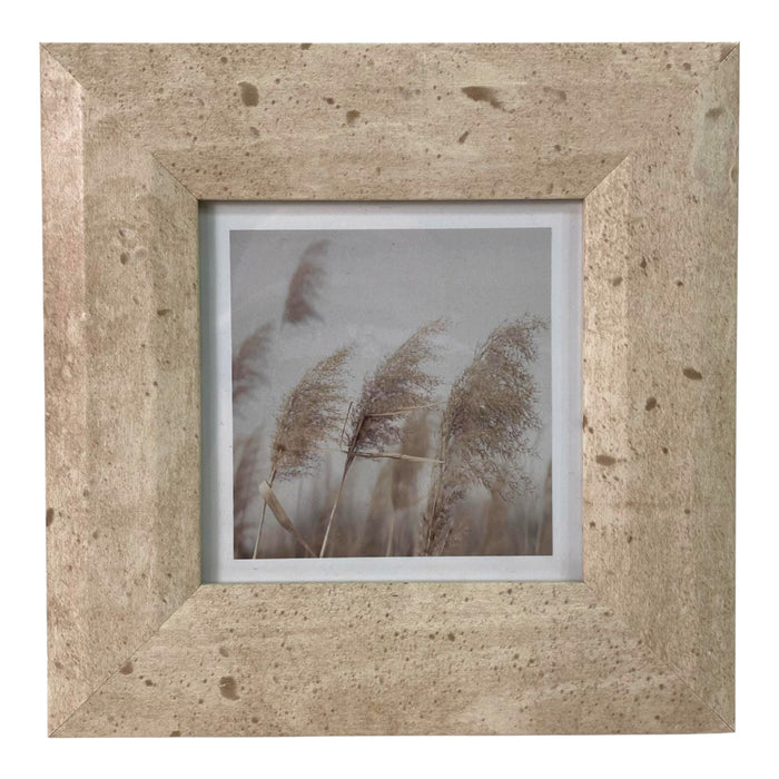 Portaretrato Concepts Life Cuadrado Borde Moteado Beige 16X16x1.2Cm