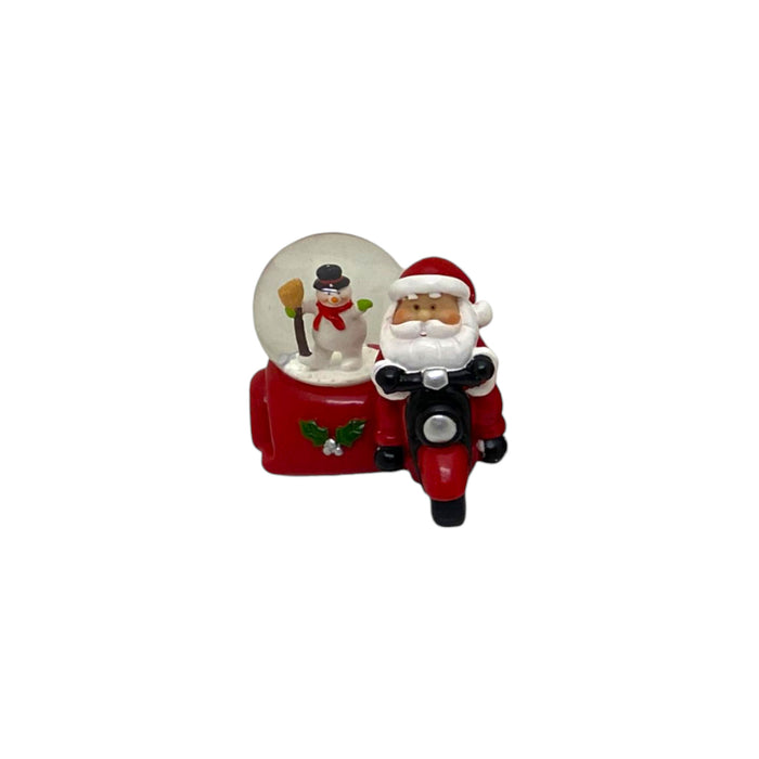 Bola De Agua Santini Navidad Santamoto 7.5 X 8 X 7Cm