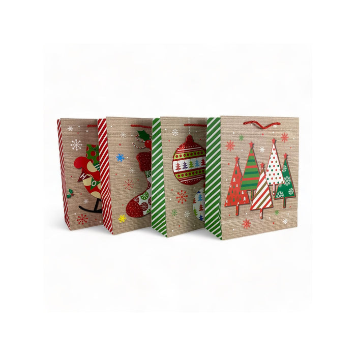 Bolsa De Regalo Santini Accesorios De Navidad M