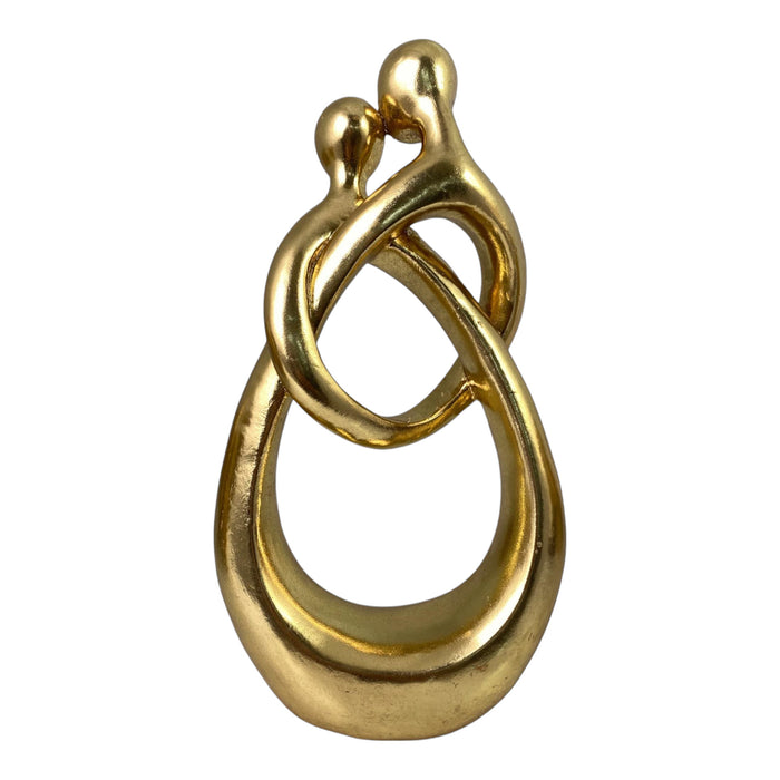 Figura Decorativa Concepts Life Pareja Dorada 14X6x26.5Cm