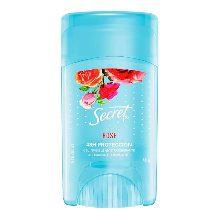 Secret Antitranspirante Gel Rose X 45G