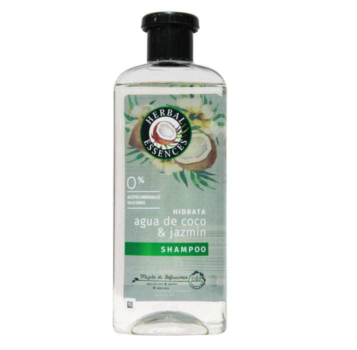 Shampoo Herbal Essences Agua De Coco & Jazmin X 400Ml