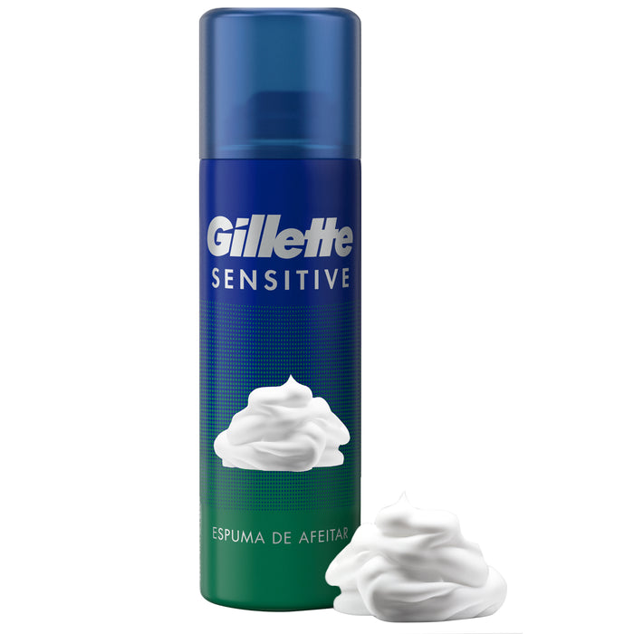 Espuma De Afeitar Gillette Sensitive X 155ml