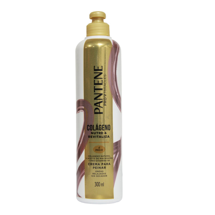 Crema Para Peinar Pantene Pro-V Miracles Colágeno X 300Ml