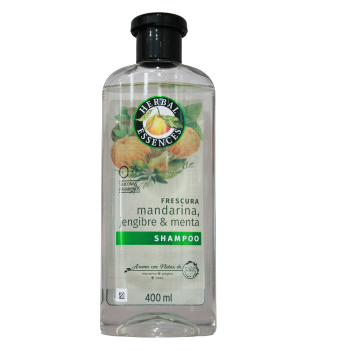 Shampoo Herbal Essence Mandarina Jengibre Y Menta X 400Ml