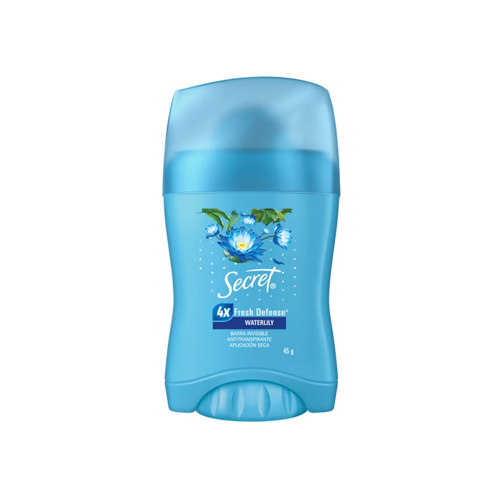 Antitranspirante Secret Barra Waterlily X 45g