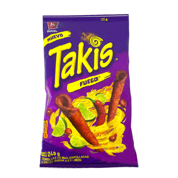 Takis Fuego Bolsa Sabor Aji Y Limon X 240g