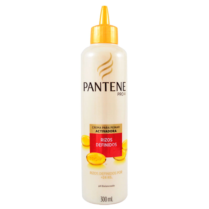 Crema Para Peinar Pantene Rizos Definidos X 300 Ml