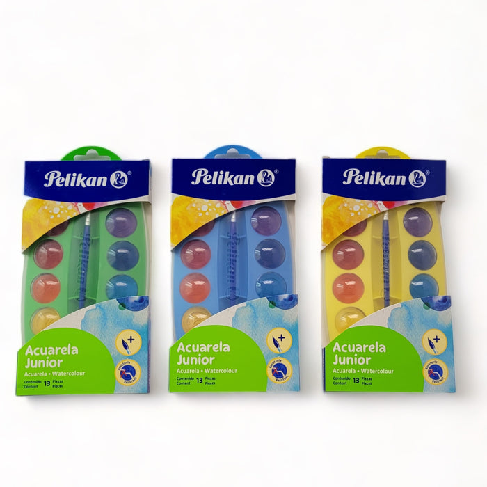 Acuarela Pelikan Junior 12 Colores +Pincel