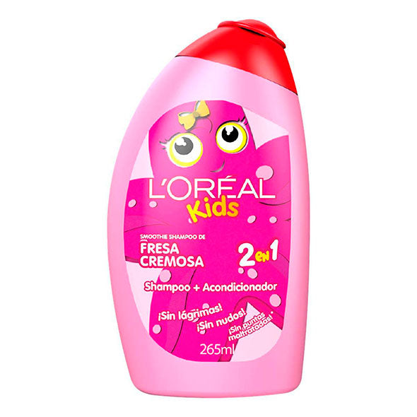 Shampoo L'Oreal Kids Fresa Cremosa X 265Ml