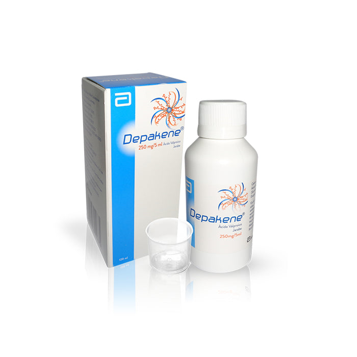 Depakene 250Mg 5ml Jarabe X 120ml Acido Valproico