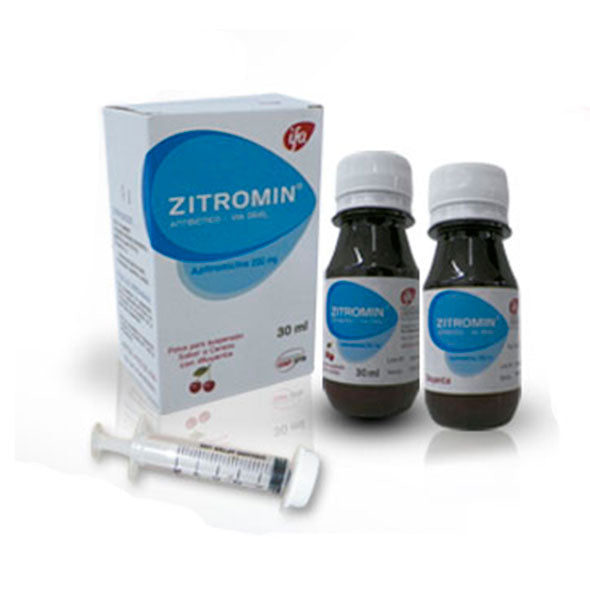 Zitromin 200Mg 5ml Susp X 30ml Azitromicina