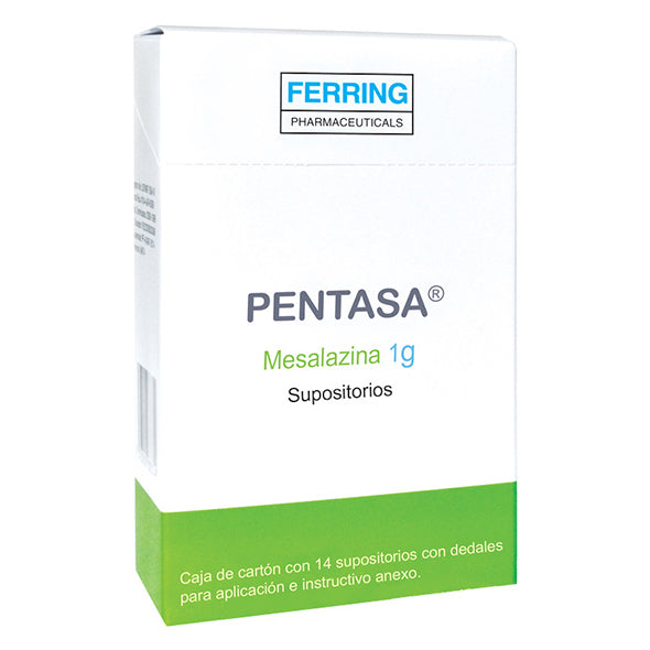 Pentasa Mesalazina 1G X Supositorio