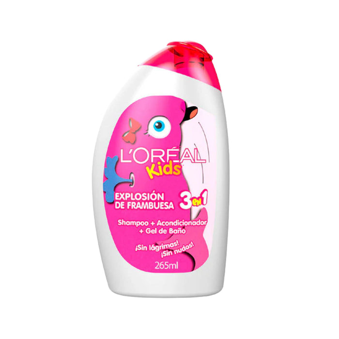 Shampoo Loreal Kids Explosión De Frambuesa X 265Ml