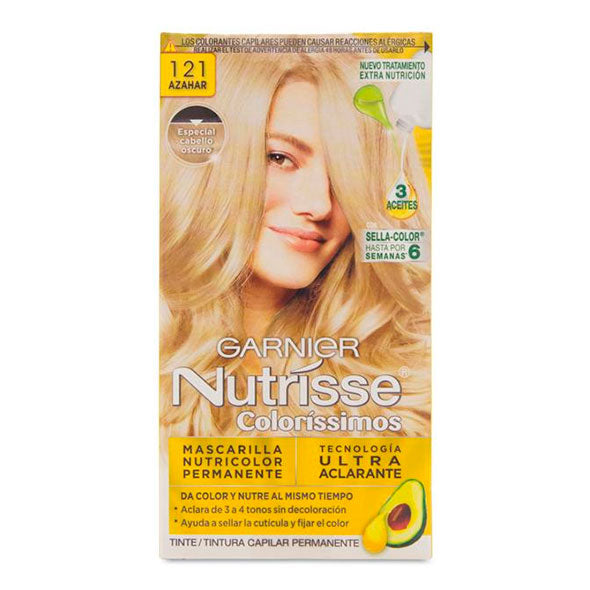 Nutrisse # 121 Azahar Rubio Extra Claro Cenizo