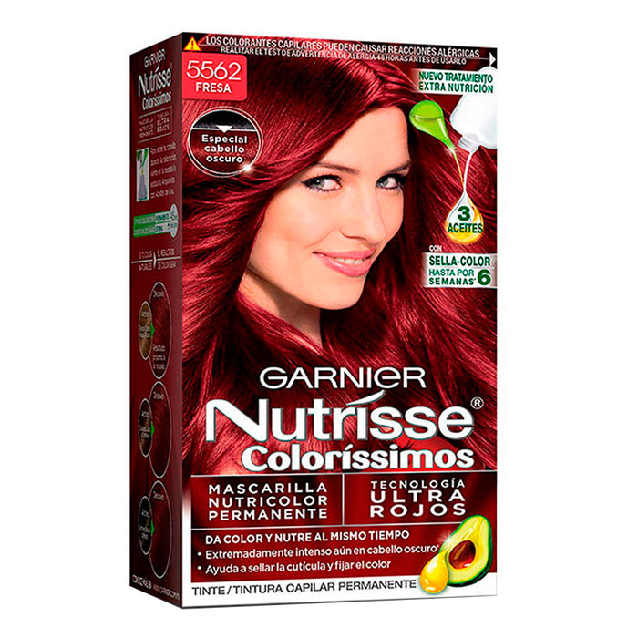 Nutrisse # 5562 Fresa Castano Claro Rojizo Nacarad