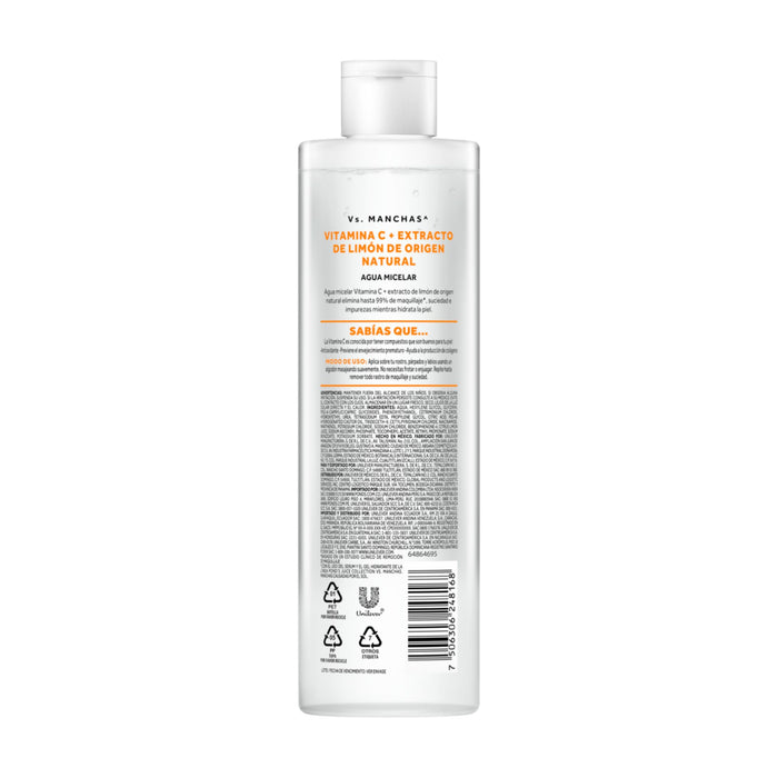 Agua Micelar Ponds Vs Manchas Vitamina C X 300Ml