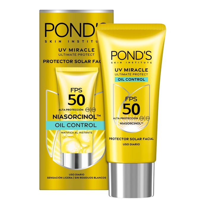 Protector Solar Facial Ponds Uv Miracle Fps50 X 40G