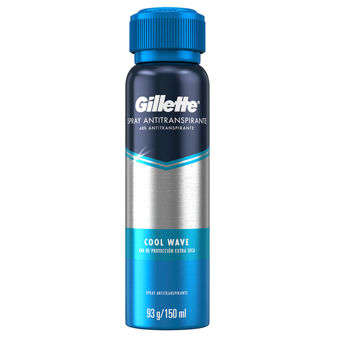 Antitranspirante Gillette Cool Wave Spray X 93g