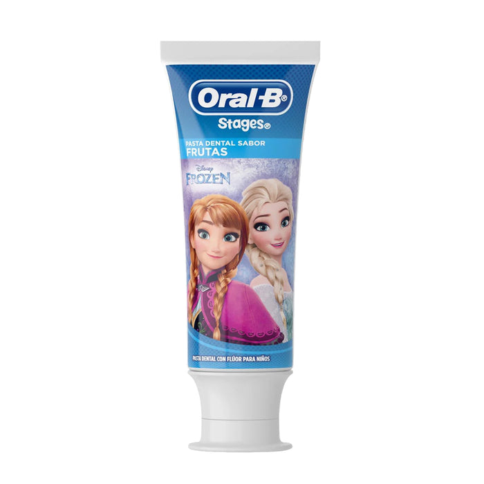Pasta Dental Oral B Stages  Frozen Sabor Frutas X 75ml