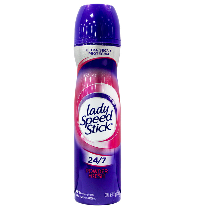 Lady Speed Stick Deo Aeros 24 7 Powd Fresh X 150ml