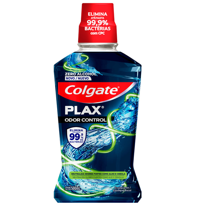 Colgate Plax Enjuague Bucal Odor Control X 500ml