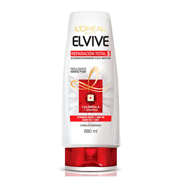 Acondicionador Elvive Reparación Total 5 Cica-Repair X 680Ml