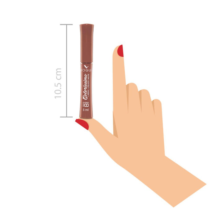 Labial Liquido Mate Vogue Colorissimo Arequipe X 5Ml