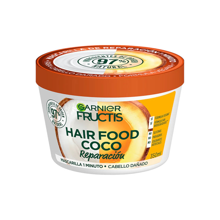 Mascarilla De Reparación Fructis Cabello Dañado Coco X 350Ml