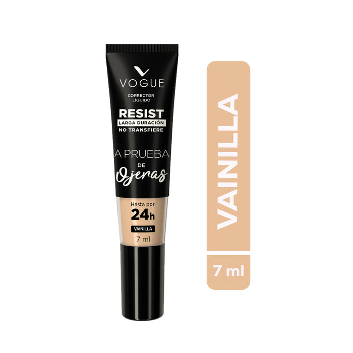 Corrector Liquido Vogue Resistente Vainilla X 7Ml