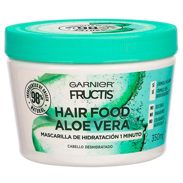 Mascarilla De Hidratación Fructis Aloe Vera X 350Ml