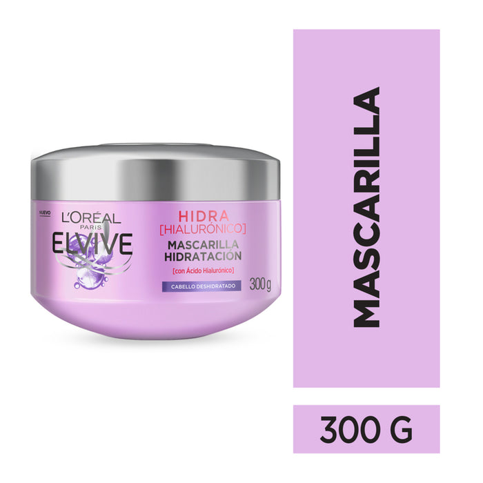 Mascarilla Elvive Capilar Hidra Hialurónico - Cabello Deshidratado X 300g