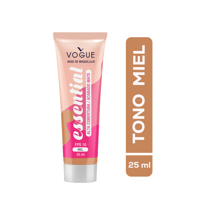 Base Maquillaje Vogue Essential Miel X 25ml